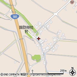 鳥取県米子市諏訪635周辺の地図