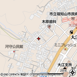 福知山警察署　大江駐在所周辺の地図
