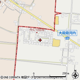 鳥取県西伯郡伯耆町大殿707-47周辺の地図