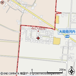 鳥取県西伯郡伯耆町大殿707-46周辺の地図