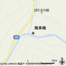 兵庫県養父市奥米地1039周辺の地図