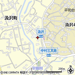 神奈川県横浜市戸塚区汲沢町442周辺の地図