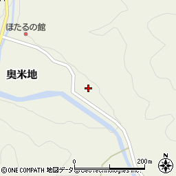 兵庫県養父市奥米地990周辺の地図
