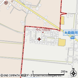 鳥取県西伯郡伯耆町大殿707-15周辺の地図