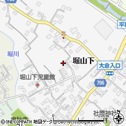 神奈川県秦野市堀山下832周辺の地図