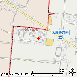 鳥取県西伯郡伯耆町大殿707-42周辺の地図
