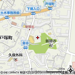 神奈川県横浜市戸塚区戸塚町461周辺の地図