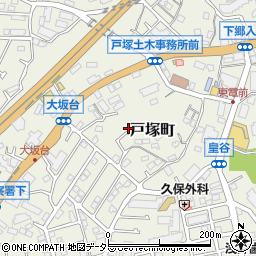 神奈川県横浜市戸塚区戸塚町3122-91周辺の地図