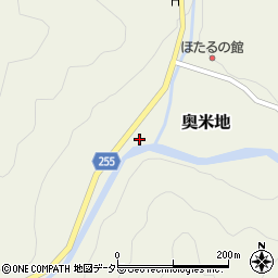 兵庫県養父市奥米地106周辺の地図