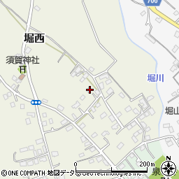 神奈川県秦野市堀西1206-1周辺の地図