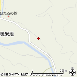 兵庫県養父市奥米地986周辺の地図