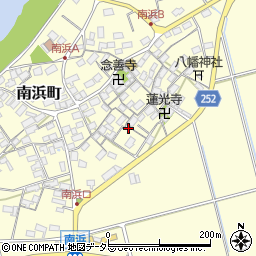 滋賀県長浜市南浜町669周辺の地図