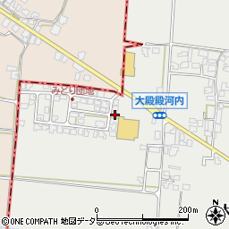 鳥取県西伯郡伯耆町大殿707-26周辺の地図