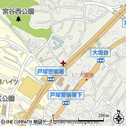 神奈川県横浜市戸塚区戸塚町3156周辺の地図