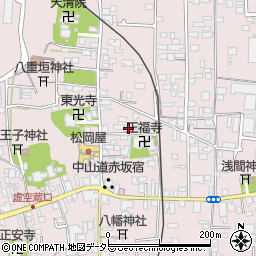 岐阜県大垣市赤坂町2996周辺の地図