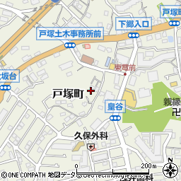 神奈川県横浜市戸塚区戸塚町3131周辺の地図