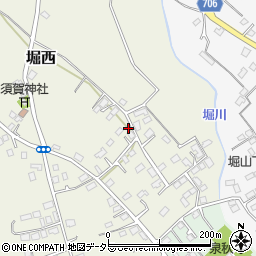 神奈川県秦野市堀西1206周辺の地図