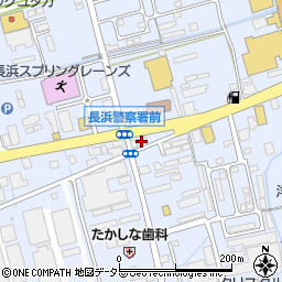 ａｐｏｌｌｏｓｔａｔｉｏｎ長浜インターＳＳ周辺の地図