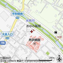 神奈川県秦野市堀山下558-5周辺の地図