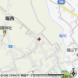 神奈川県秦野市堀西1205周辺の地図