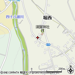 神奈川県秦野市堀西1116周辺の地図
