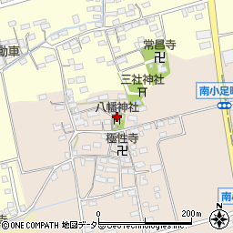 滋賀県長浜市南小足町123周辺の地図
