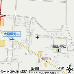鳥取県西伯郡伯耆町大殿610-1周辺の地図