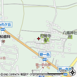 滋賀県米原市野一色347周辺の地図