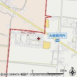 鳥取県西伯郡伯耆町大殿707-40周辺の地図