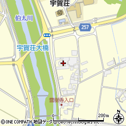 島根県安来市清井町343周辺の地図