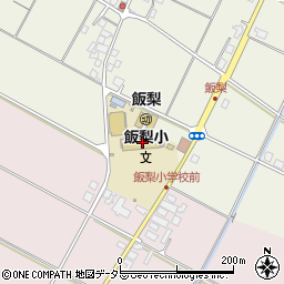 安来市立飯梨小学校周辺の地図