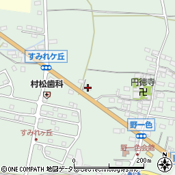 滋賀県米原市野一色355周辺の地図