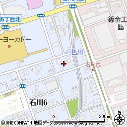 神奈川県藤沢市石川6丁目7周辺の地図
