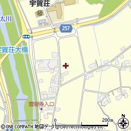 島根県安来市清井町271周辺の地図