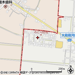 鳥取県西伯郡伯耆町大殿707-13周辺の地図