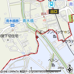 岐阜県多治見市大薮町55-3周辺の地図