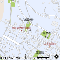 神奈川県秦野市西田原392周辺の地図