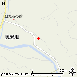 兵庫県養父市奥米地989周辺の地図