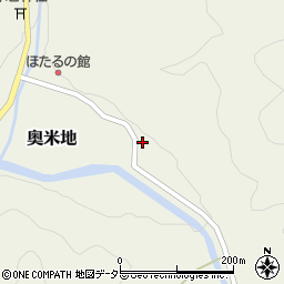 兵庫県養父市奥米地1005周辺の地図