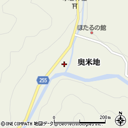 兵庫県養父市奥米地112周辺の地図