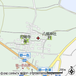 滋賀県米原市野一色288周辺の地図