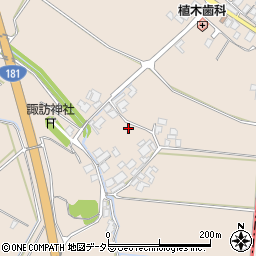 鳥取県米子市諏訪629周辺の地図