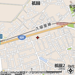 ローソン木更津祇園二丁目店周辺の地図