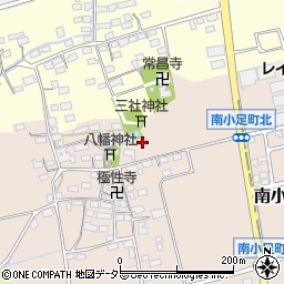 滋賀県長浜市南小足町120周辺の地図