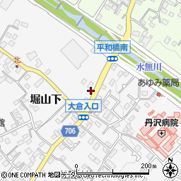 神奈川県秦野市堀山下781周辺の地図