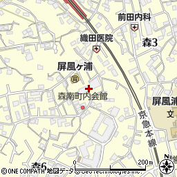 神奈川県民生福祉協会さつき寮周辺の地図