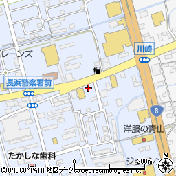 ちゃんぽん亭総本家 長浜店周辺の地図