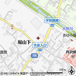 神奈川県秦野市堀山下785周辺の地図