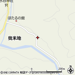 兵庫県養父市奥米地906周辺の地図
