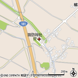 鳥取県米子市諏訪620周辺の地図